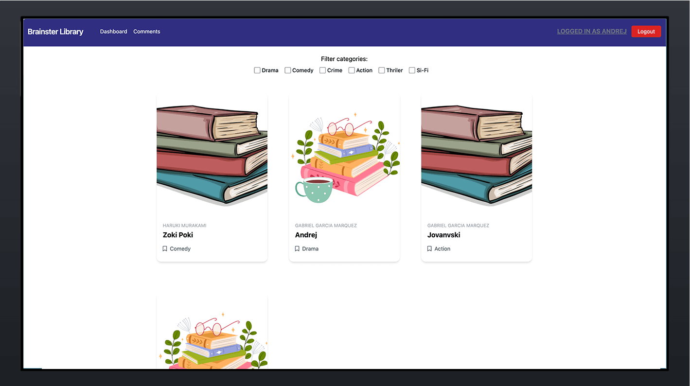 Brainster Library